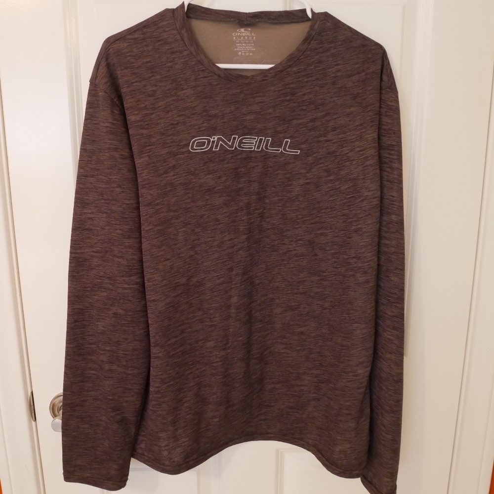 O'Neill Mens Long Sleeve Shirt/Lite Rash-Guard~